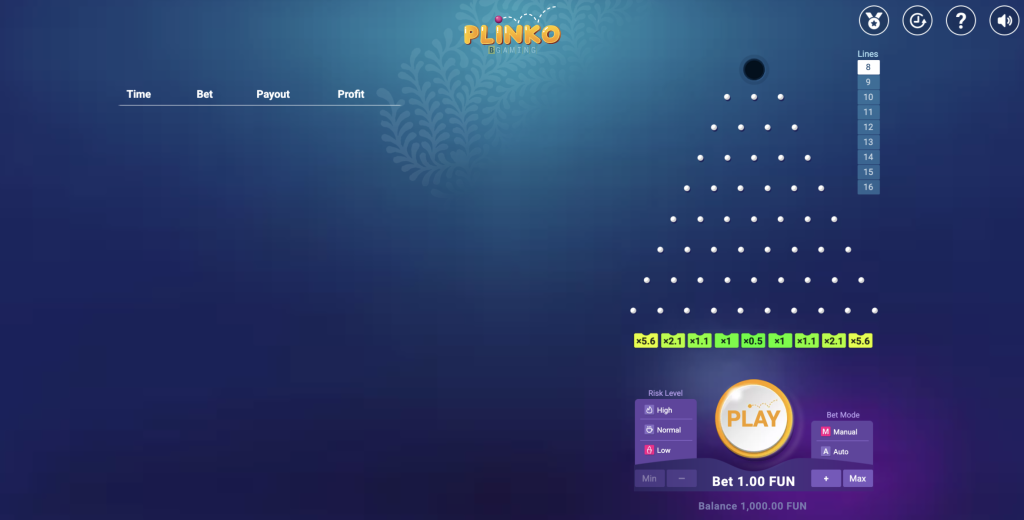 plinko demo